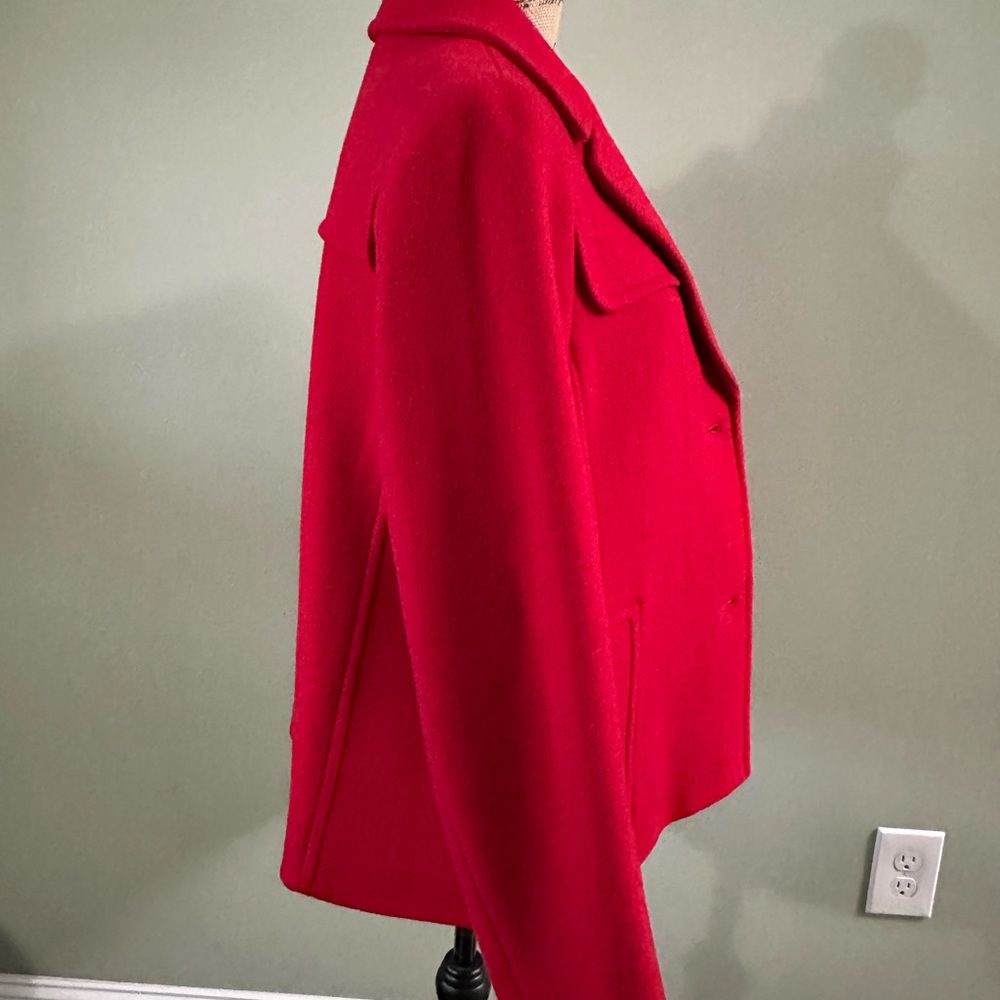 Wool Red Jacket - Picture 5 of 13